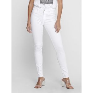ONLY Ankle-Jeans »ONLBLUSH MID SK RW ANK DNM REA0730 NOOS«, mit leicht ausgefranstem Beinabschluss