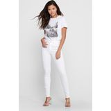 ONLY Skinny-fit-Jeans Skinny Fit Ankle Jeans ONLBLUSH Denim Fransen ONLBLUSH LIFE MID SK DNM REA1099 NOOS