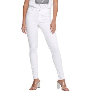 Only - Blush - Jeans - Wit - Katoenmix