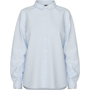 Pieces - Irena Oxford - Dameshemd - Katoen - Lange Mouw - Button-down Kraag