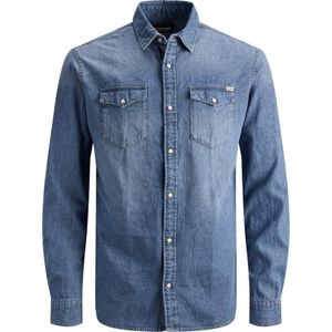 Jack & Jones - Essential Sheridan - Overhemd - Blauw - 100% Katoen
