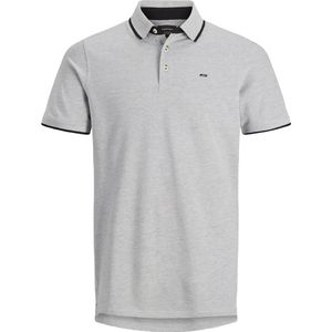 Jack & Jones - JJPaulos - T-shirt - Mélange - Katoen - Kwartmouw
