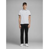 JACK & JONES - Polo - Wit - Katoen