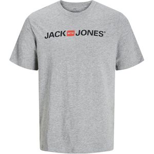 Light Grey Melange - Slim Fit - Regular Fit - Korte Mouwen