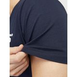 Bikini - Navy - Zonder Kraag - Ronde Hals - Korte Mouwen