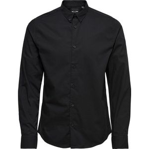 ONLY & SONS ONSPOPLIN BTN DOWN SHIRT LS Overhemd - Slim Fit - Lange Mouwen