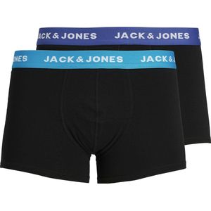 Jack & Jones - Jacrich - Boxershorts - Blauw - Katoen met Stretch - Set van Twee Stuks