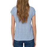 Only Onlsilvery s s v Neck Lurex Top Jrs Noos Dames Top