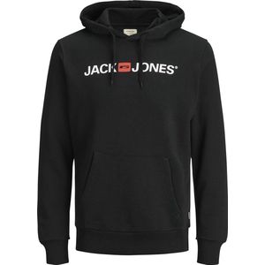 JACK & JONES - Hoodie - Grijs - Katoen/Polyester - Regular Fit