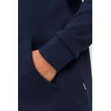 Hoodie - Grijs - Geborstelde Stof - Kangoeroezak