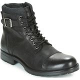 JACK & JONES Jfwalbany Leather Anthracite STS Chukka Boots voor heren, antraciet, 40 EU