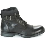 JACK & JONES Jfwalbany Leather Anthracite STS Chukka Boots voor heren, antraciet, 46 EU