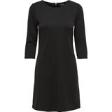 Only Dames Jurk Onlbrilliant - 3/4 Mouw - Ronde Hals - Stretchmateriaal