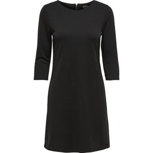 Jerseyjurk - O-hals - 3/4 Mouwen - Ritssluiting - Midi-lengte - Polyester