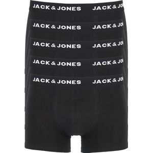 Jack & Jones - Boxershorts - Zwart - 5-pack - 95% Katoen, 5% Elastaan