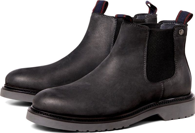 Jack & Jones - Leyton - Chelsea Boots - Hoog - Microvezel Voering - Duurzame TPR Buitenzool