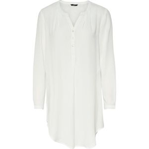 ONLY - Blouse - Wit - Wijde Blouse - Lange Mouw - Effen