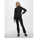 ONLY Onltahoe Bodywarmer - Zwart - Gewatteerd - Vaste Capuchon