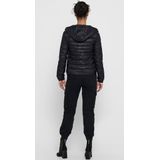 ONLY Onltahoe Bodywarmer - Zwart - Gewatteerd - Vaste Capuchon