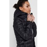 ONLY Onltahoe Bodywarmer - Zwart - Gewatteerd - Vaste Capuchon