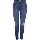 ONLY ONLBLUSH LIFE MID ANK RAW REA2077 NOOS Dames Jeans - Maat XS32