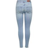Onlblush - Mid Waist Skinny Fit Jeans - Blauw - Katoen