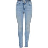 Onlblush - Mid Waist Skinny Fit Jeans - Blauw - Katoen