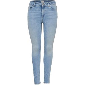 Onlblush - Mid Waist Skinny Fit Jeans - Blauw - Katoen