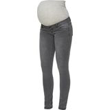 Slim Fit Jeans - Zwangerschapsbroek - Blauw - Katoen, Polyester, Elastaan
