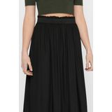ONLY - Onlvenedig Paperbag Long Skirt - Rok - Zwart - Licht Materiaal