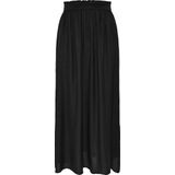ONLY - Onlvenedig Paperbag Long Skirt - Rok - Zwart - Licht Materiaal