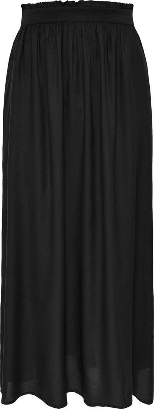 ONLY - Onlvenedig Paperbag Long Skirt - Rok - Zwart - Licht Materiaal