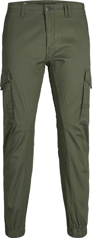 Jack & Jones - Paul Flake - Cargo-broek - Groen - BCI-katoen