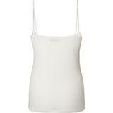 Pieces - Lace Singlet Kate - Dames Hemd - Creme - Microfiber