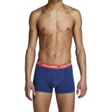 Jack & Jones - JACLEE - Boxershorts - Blauw/Zwart - 5-pack - Katoenmix