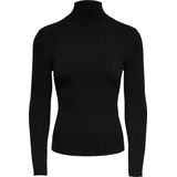 Only - Turtleneck - Coltrui - Zwart - Viscose/Nylon