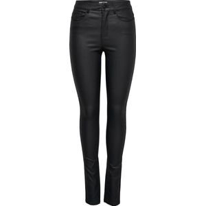 ONLY Onlanne K Mid Waist Coated Jeans Noos Skinny Jeans voor dames, Zwart