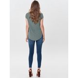 ONLY Kurzarmbluse »ONLVIC S/S SOLID TOP NOOS PTM«