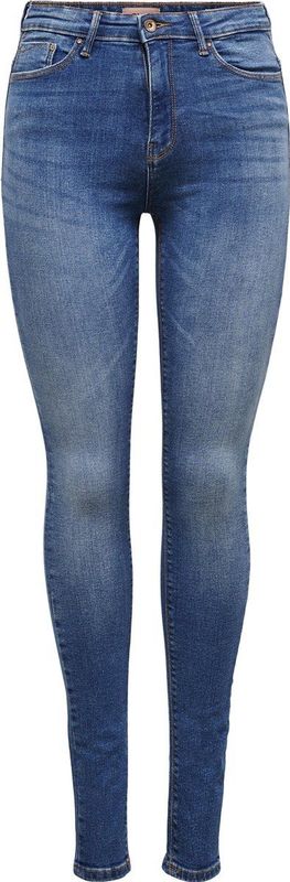 ONLY Onlpaola Hw Sk Dnm Jeans Azg0007 Noos Skinny Jeans voor dames, Medium Blauw Denim, 25W / 32L