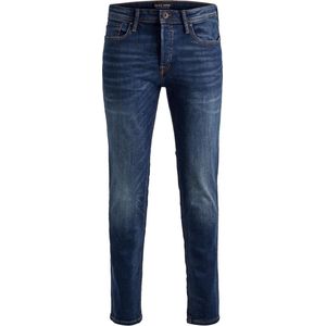 Tim - Slim Fit - Jeans - Blauw - Katoen/Polyester/Elasthan