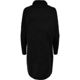 ONLY - Onljana L/S Cowlnck Dress - Jurk - Zwart - Wol