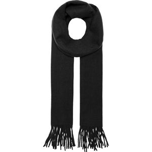 ONLY & SONS Men's ONSCARLO Wool Scarf NOOS sjaal, zwart, één maat, zwart, One Size