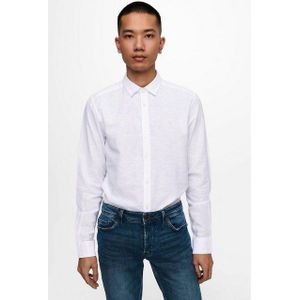 ONLY & SONS Langarmhemd »ONSCAIDEN LS SOLID LINEN SHIRT NOOS«
