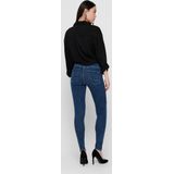 Onlpower - Skinny Fit Jeans - Licht Verwassen Dark Denim - Mid Waist