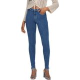 Onlpower - Skinny Fit Jeans - Licht Verwassen Dark Denim - Mid Waist