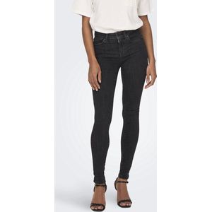 Only Jeans Onlpower Mid Push Up Sk Jea Rea3722 Noos 15169896 Medium Grey Denim Dames