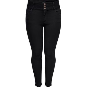 ONLY CARMAKOMA - Skinny Fit Jeans - Blauw - Katoen