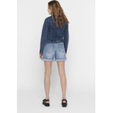 Only - Klassieke Denim Blazer - Blauw - Denim