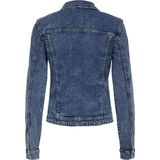 Only - Klassieke Denim Blazer - Blauw - Denim
