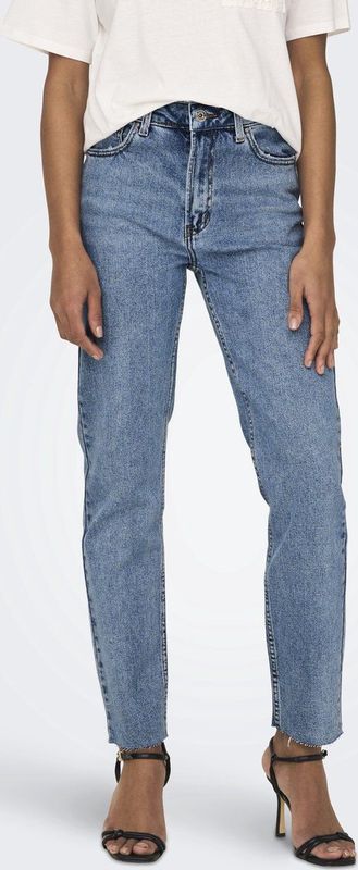 Only Onlemily Hw St Raw Cr an Mae06 Noos Dames Jeans
